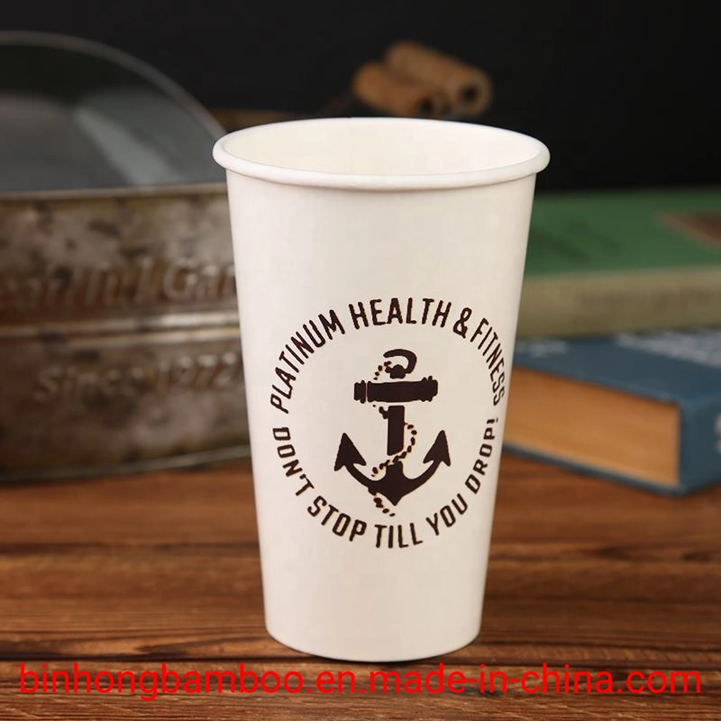 Biodegradable Compostable Custom Printed Disposable Paper Cup 3oz Cups