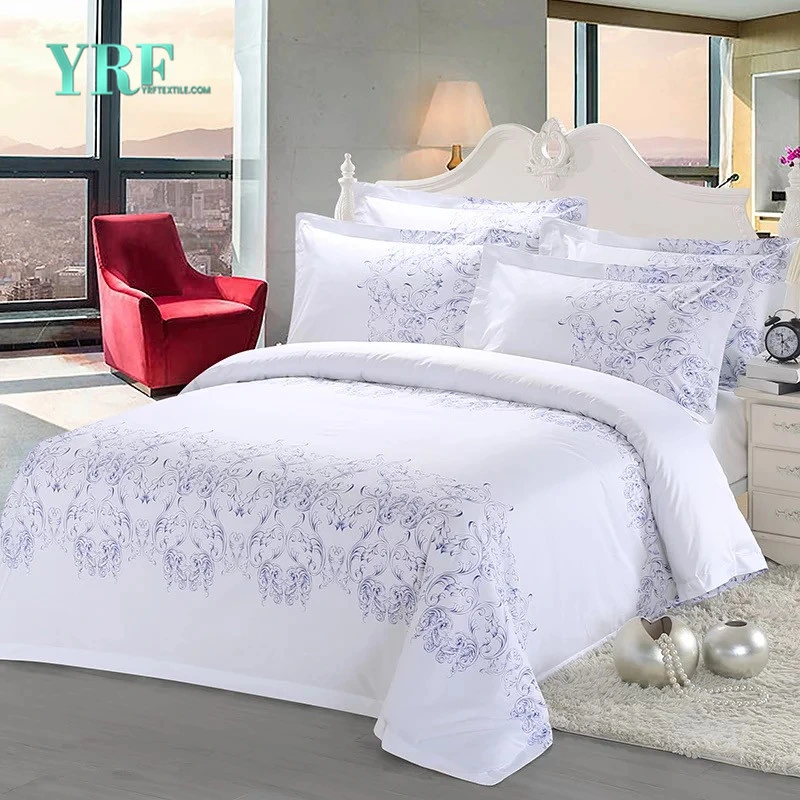 Fashion Style High quality/High cost performance White Bedsheet Soft for Queen Bed