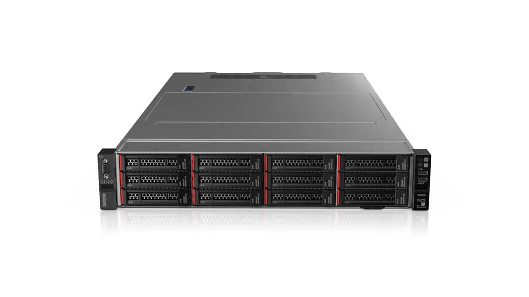 Servidor de almacenamiento de base de datos ERP Thinksystem SR550 Plata 4116 Procesador de 2U de rack Server