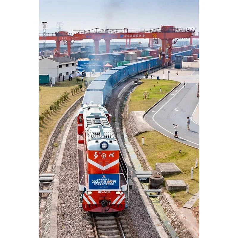 Transporte ferroviário Transporte de mercadorias Transporte de Serviços da China para cinco Central Países asiáticos