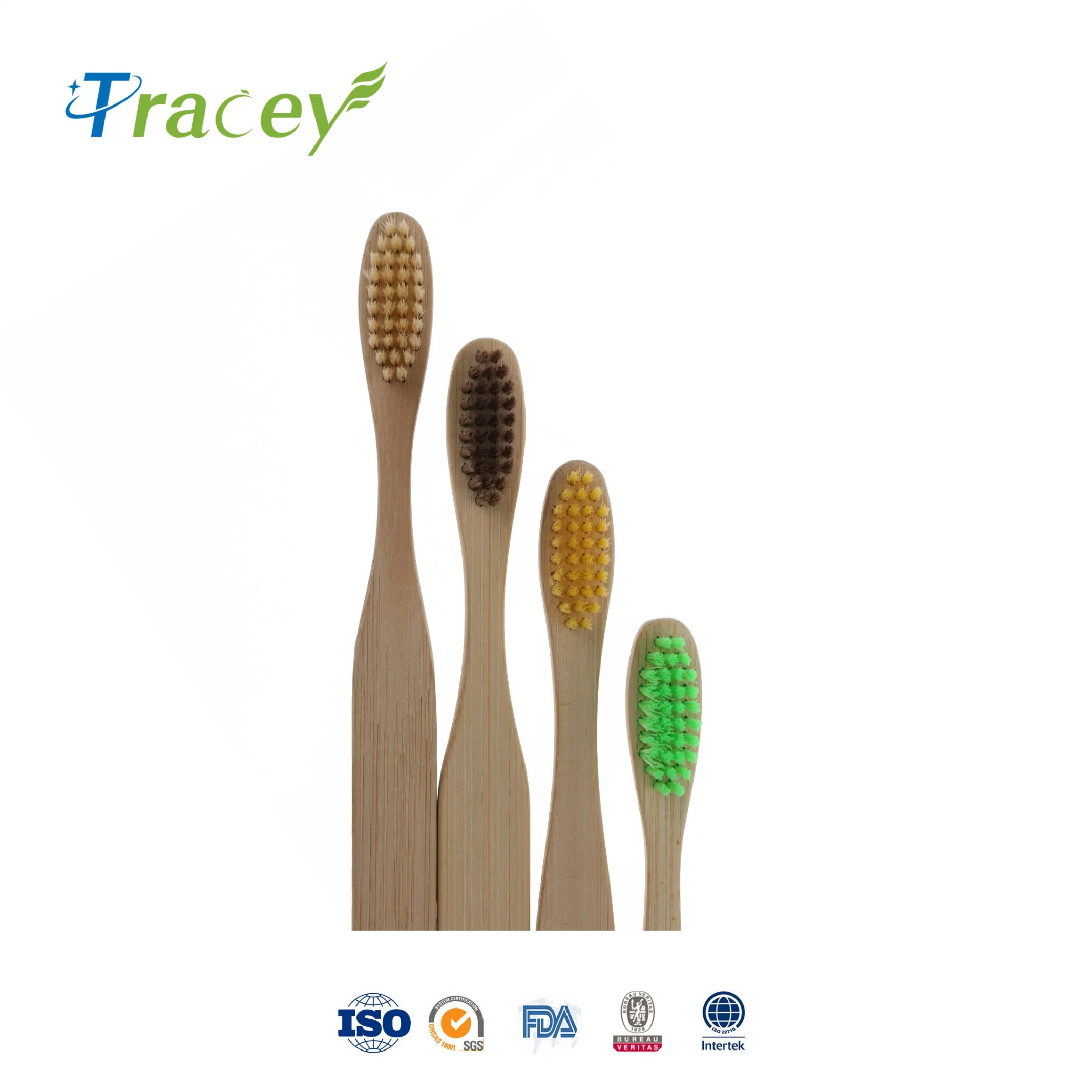 Wholesale/Suppliers 100% Natural Bamboo Wood Biodegradable Toothbrush Factory Eco-Friendly Bio Toothbrush