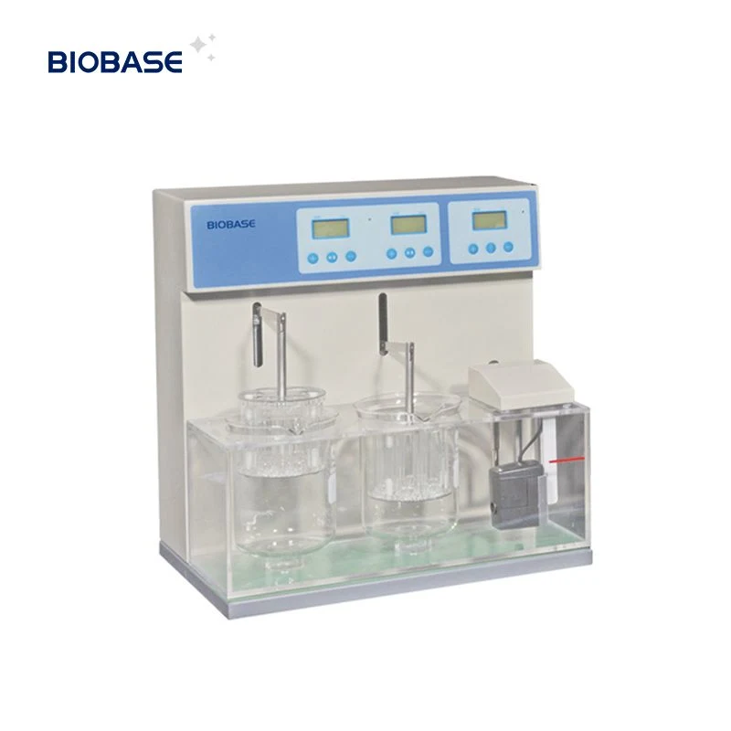 Тестер для определения дезинтеграции биобазы с функцией автоматической диагностики для аптечной лаборатории