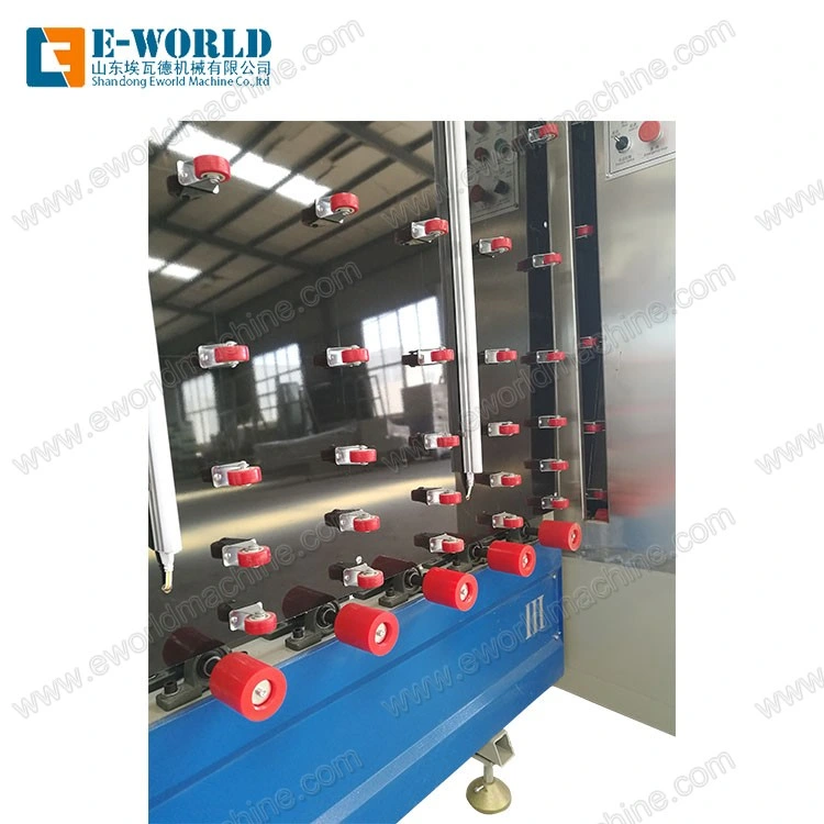 Glass Production Machinery Automatic Vertical Glass Washing Cleaning Machine