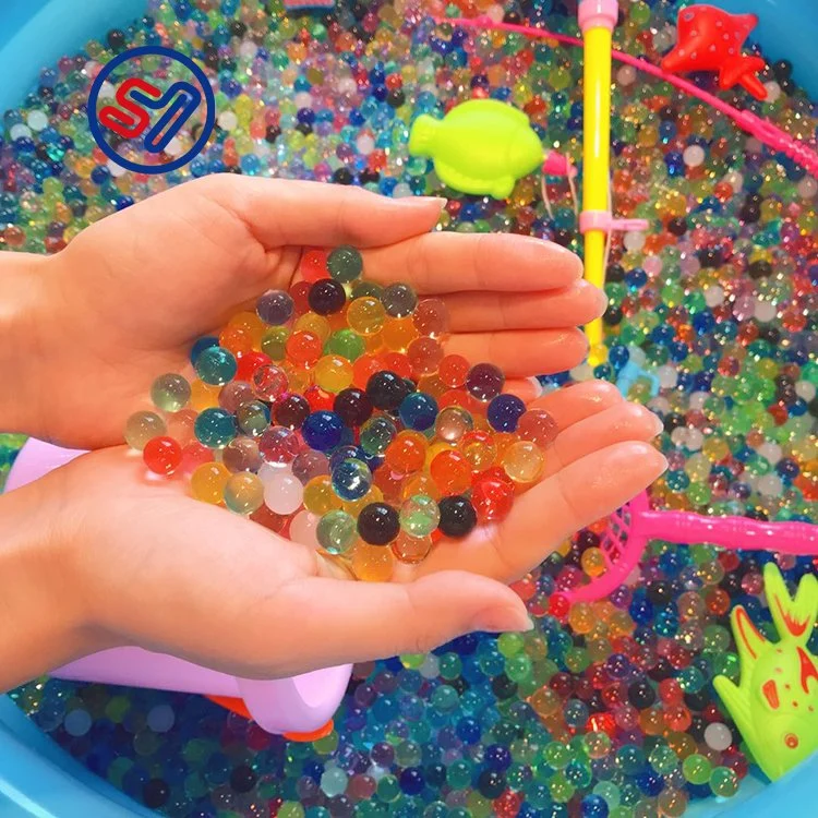 Children Toy Non-Toxic 2.0-2.5mm 10-11mm 8oz Crystal Soil for Kid Toy VAS Filler Crystal Grow DIY Orbee Z Water Beads Factory