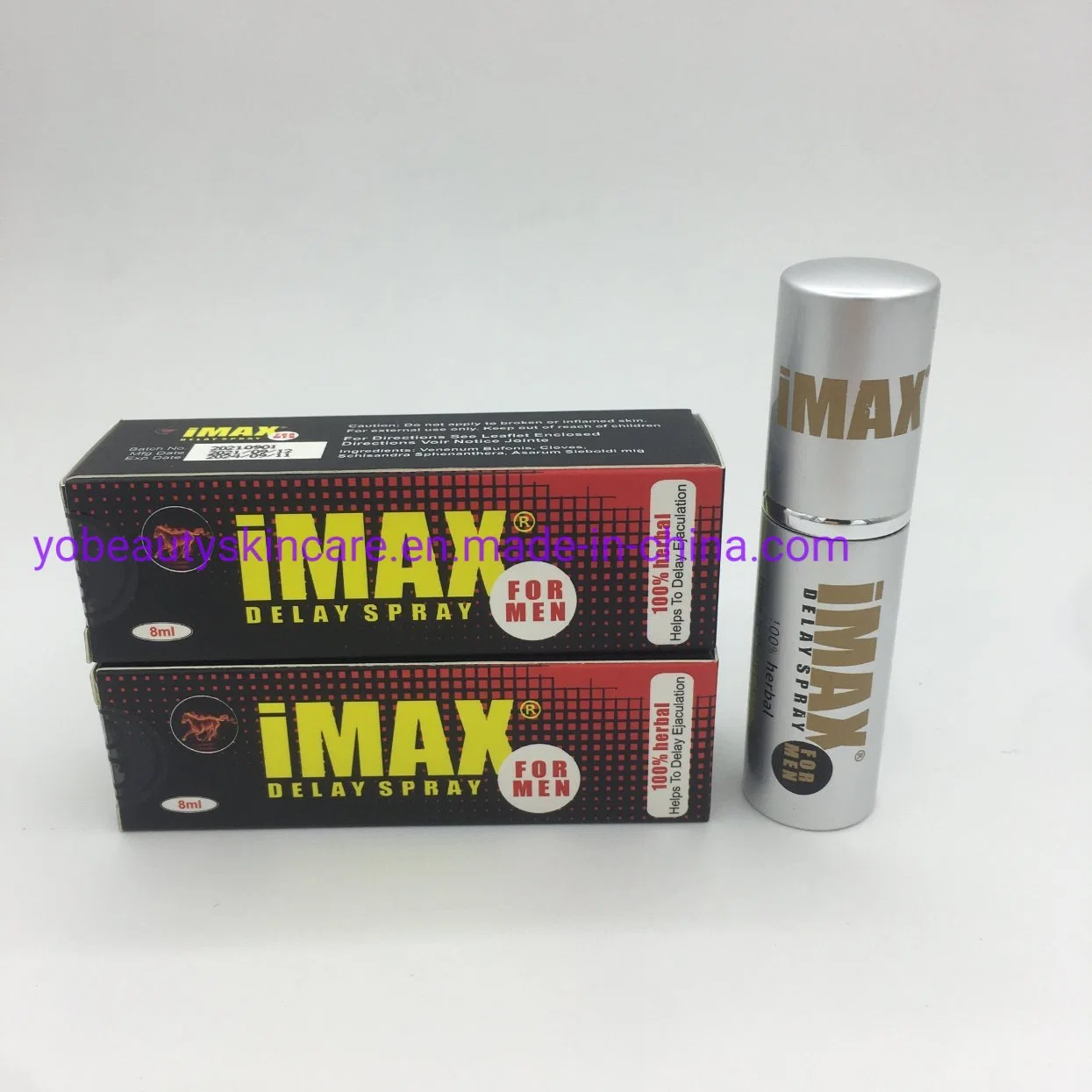 Meilleur Prix Chinese Herbal Imax Sex Spray éjaculation de retard pour les hommes d'Enhancer