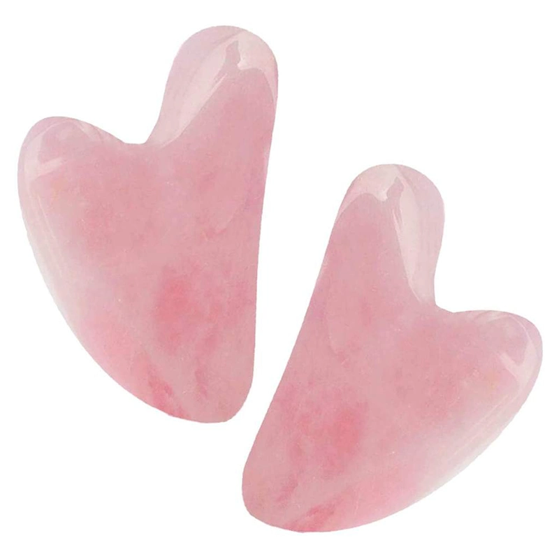 Fabrik Großhandel/Lieferant Jade Gua Sha Gesichts-Hebe-Tool Rosenquarz Gua Sha