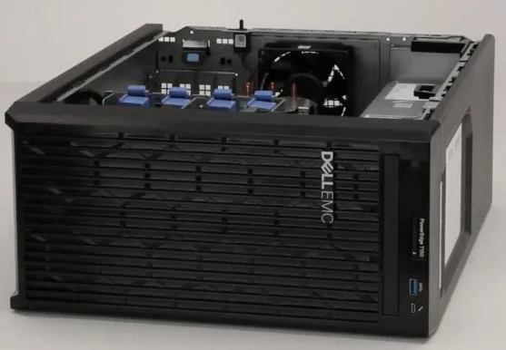 الخادم البرجي طراز PowerEdge T150 Xeon فئة G640t فئة 8 جرامات الذي يتميز بالبيع على نحو مذهل محرك أقراص SATA بسرعة 7.2K DVD RW بسرعة 1T SATA