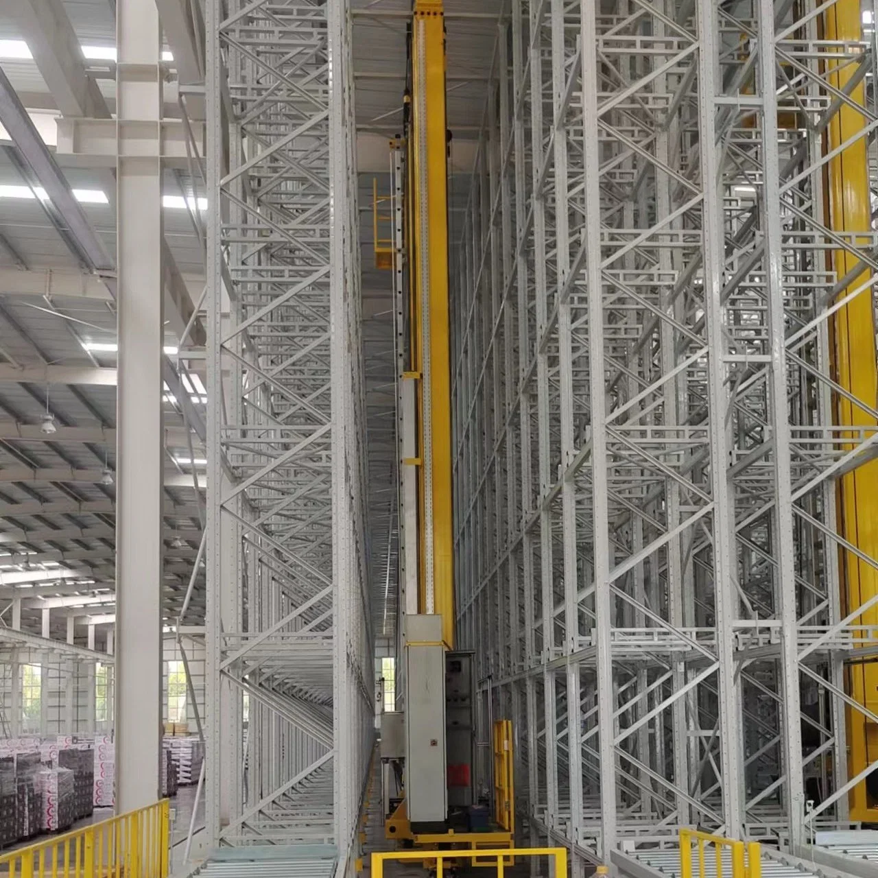 Ebiltech Double Column Stacker Crane for Automated Storage Warehouse Retrieval System