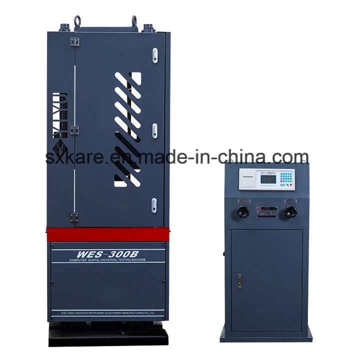 Digital Display Hydraulic Universal Material Testing Machine (WES-300B)