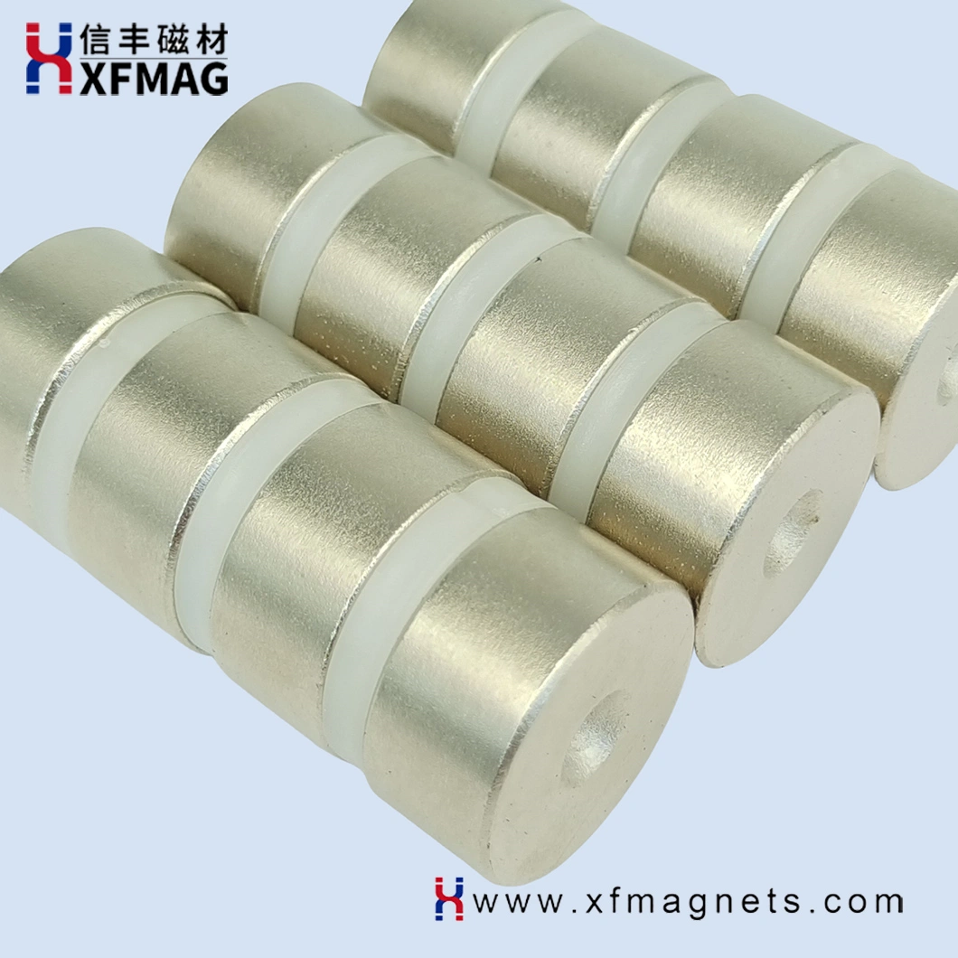 Nickle Coating Cylindrical Neodymium Magnet Rod Magnet Cylinder Magnetic Material