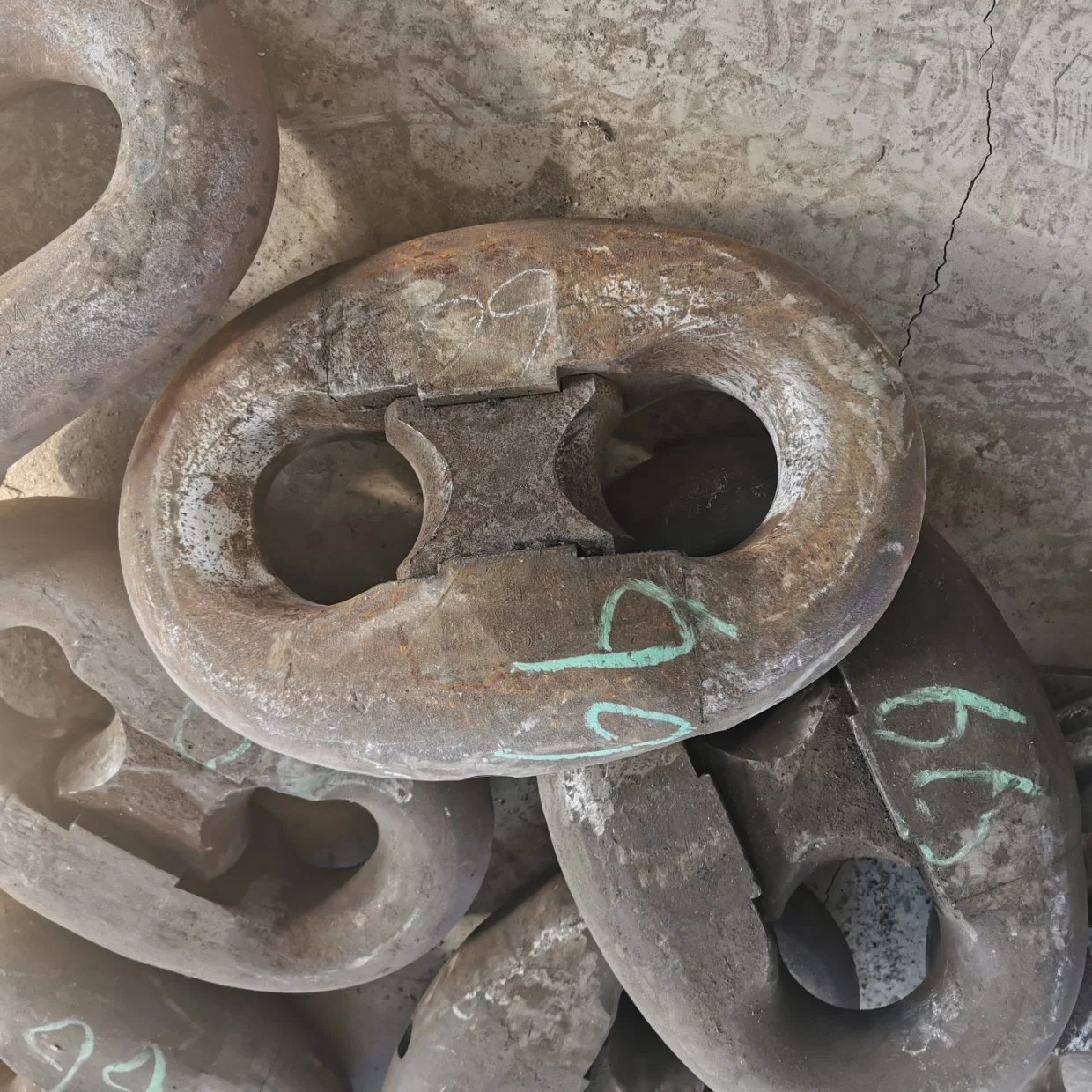 73mm Nantong Anchor Chain Connecting Link Kenter Shackle with Kr