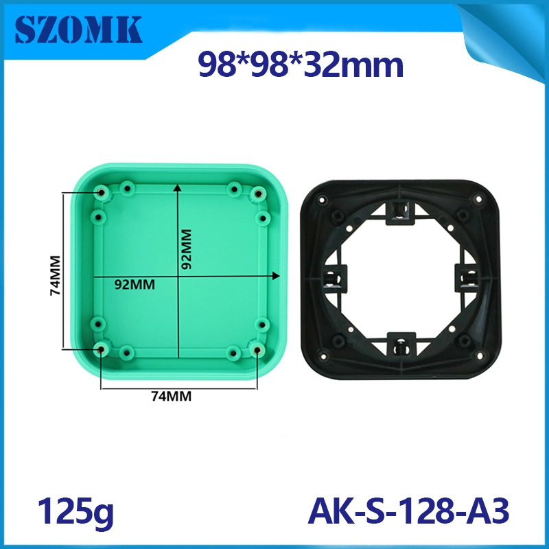 Kleine elektronische Gehäuse aus ABS-Kunststoff mit Stromeinsparung AK-S-128-A3