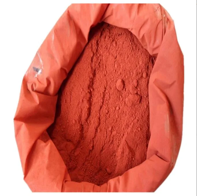 Fabricant Oxyde de fer rouge Pigment jaune pour le béton en brique de poudre