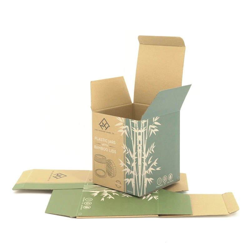 Recycled Brown Corrugated Cardboard Paper Durable Auto Lock Bottom Packing