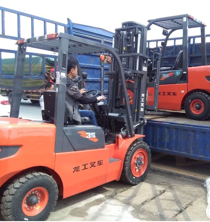 Lonking Diesel Forklift Truck with Brand Engine, Side Shifter Forklift