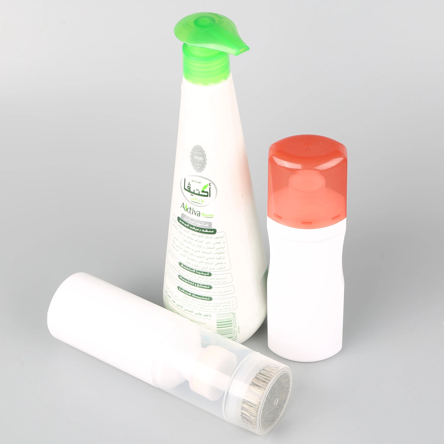 Kundenspezifische weiße Pet Flaschen für Kosmetik / Hautpflegeprodukte