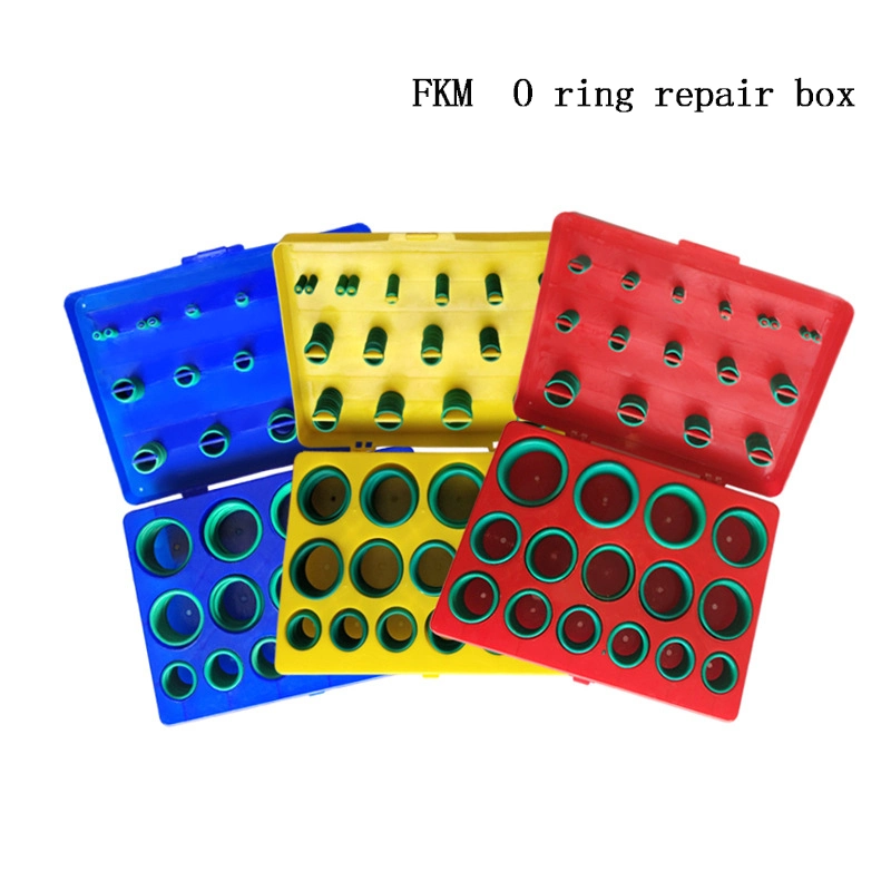 Bagger As568 Standard metrisch 382PCS 397PCS Gummidichtung NBR FKM Silikon O Ring Oring Sortiment Box Set Service Repair Kit