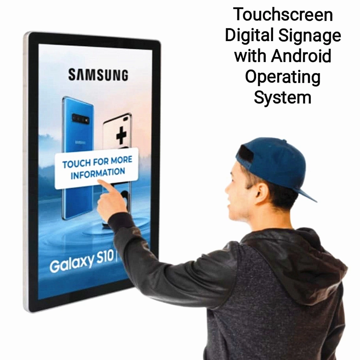 Smart Intelligent Control Touch Screen 10.1 Inch Digital Signage Display TV Digital Poster Touch Screen LCD Digital Signage Digital Touchscreen LCD Displays