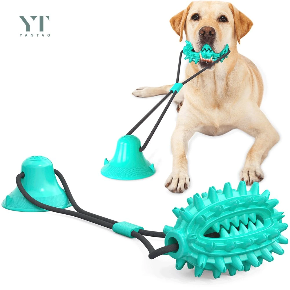 Usine de vente en gros de haute qualité Dinosaur Egg Teething Stick Chewable Brosse à dents pour chiens jouets pour chiens