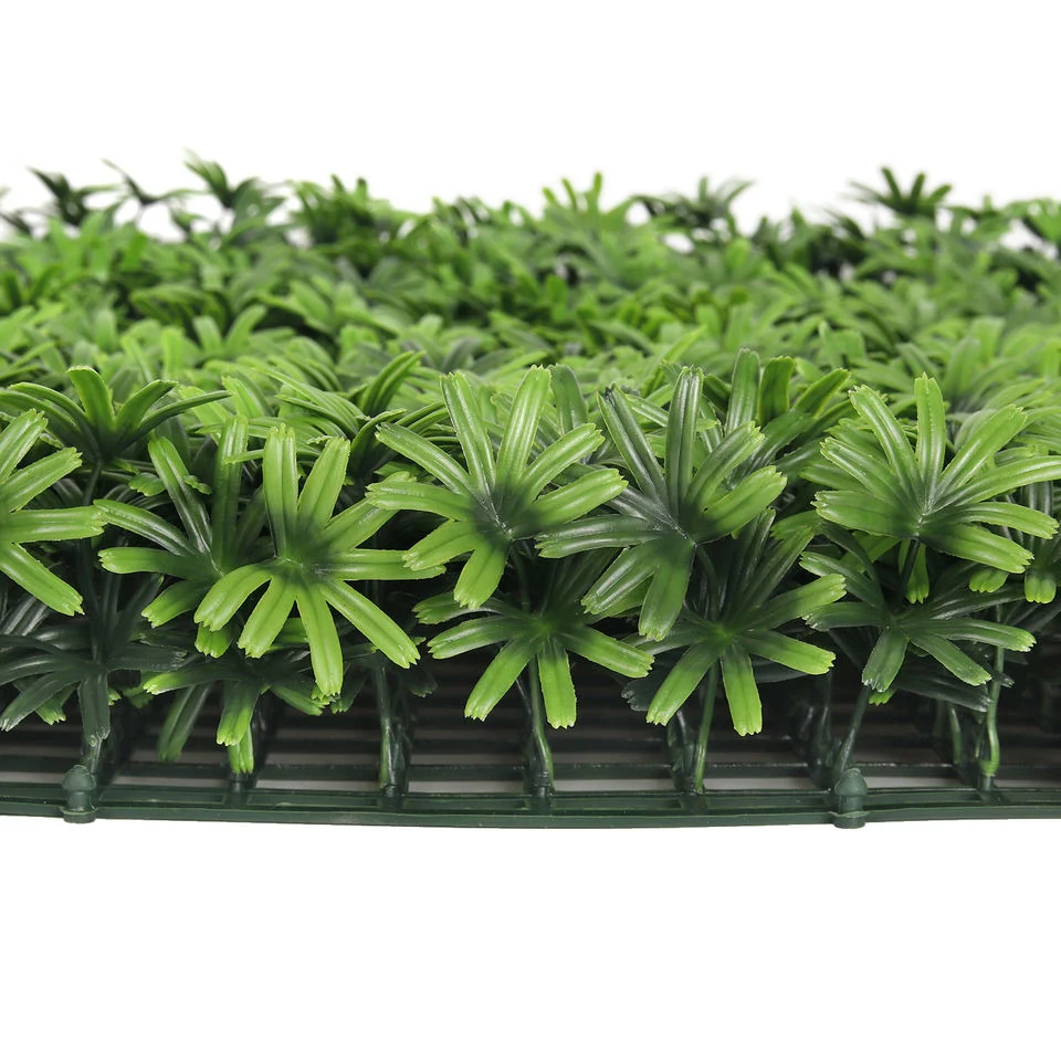 Vente en gros Décoration Vert artificiel mur de plantes Boxwood haie pour Vert Mur extérieur