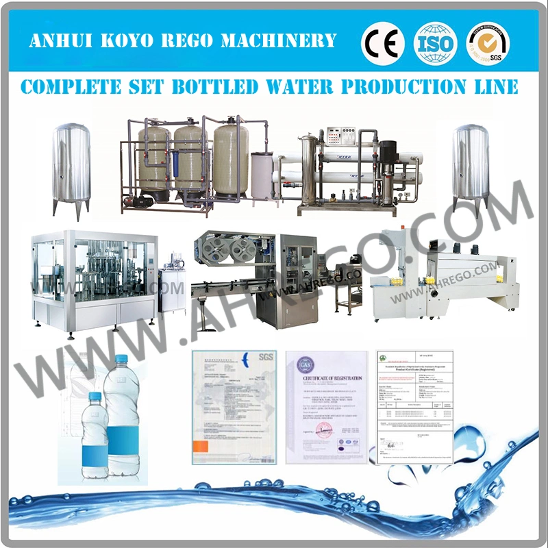 Pet Bottle Aqua Natural Drinking Soda Water Bottling Line Monoblock Automatic Aseptic Mineral Pure Sparkling Water Washing Filling Capping Labeling Packing Line