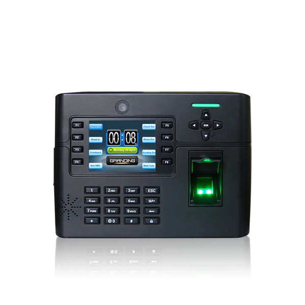 Tempo de Impressão Digital multimídia o Controle de Acesso de presença/câmera /3G GPRS (TFT900)