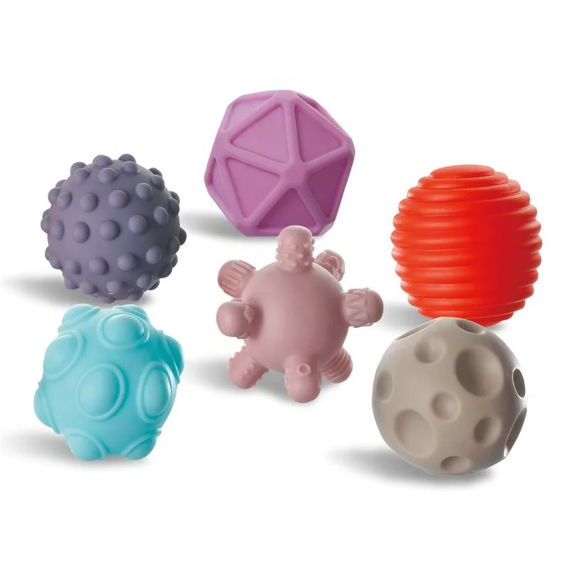 Spherical Baby Sensory Maggage Balls Custom Sensorial Ball Set Baby