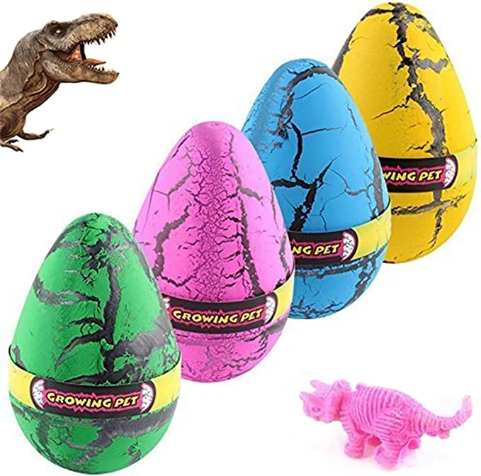 Parte de la Pascua regalos juguetes para niños y niñas de las Partes a favor, el huevo de dinosaurio mascota creciente