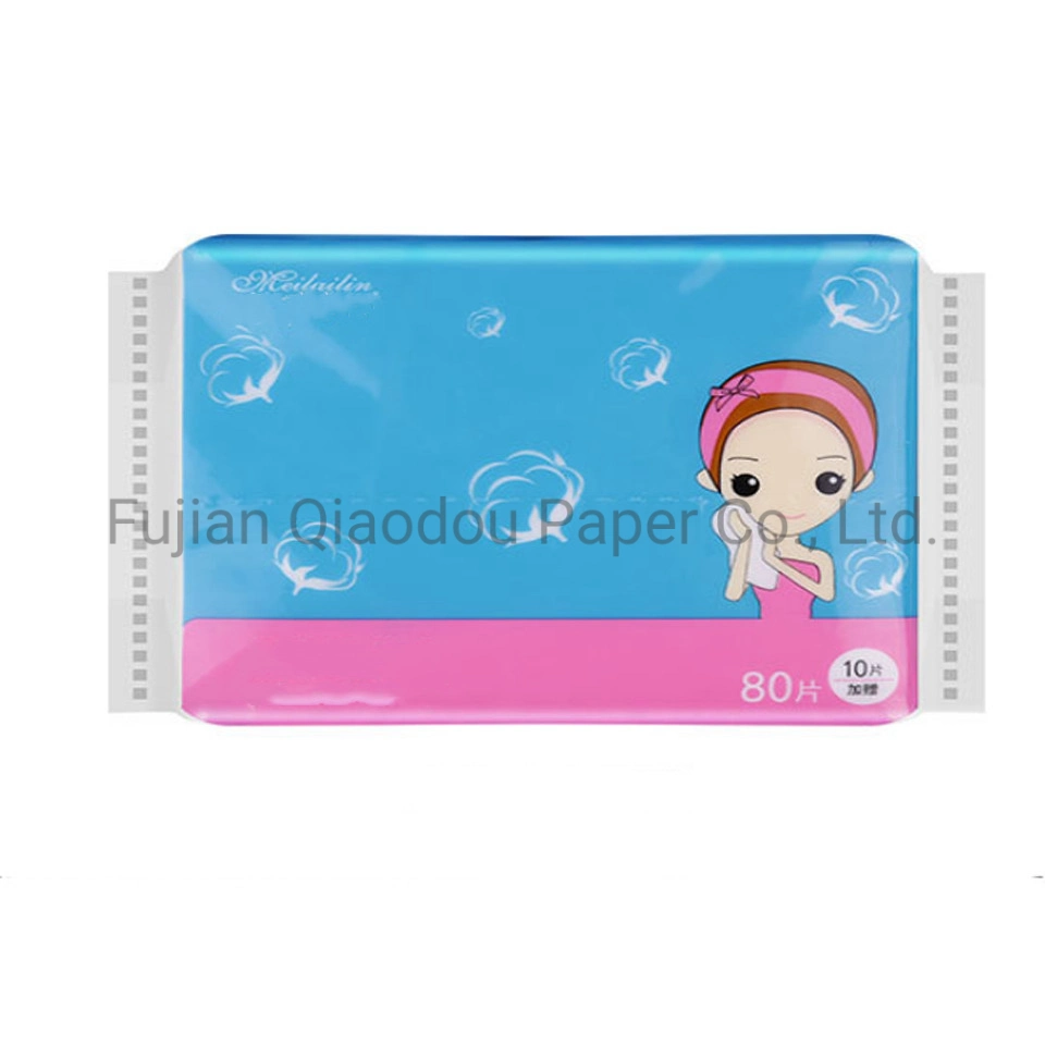 OEM Hot Sale Disposable Cosmetic Cotton Non Woven Face Towel Soft Facial Towel