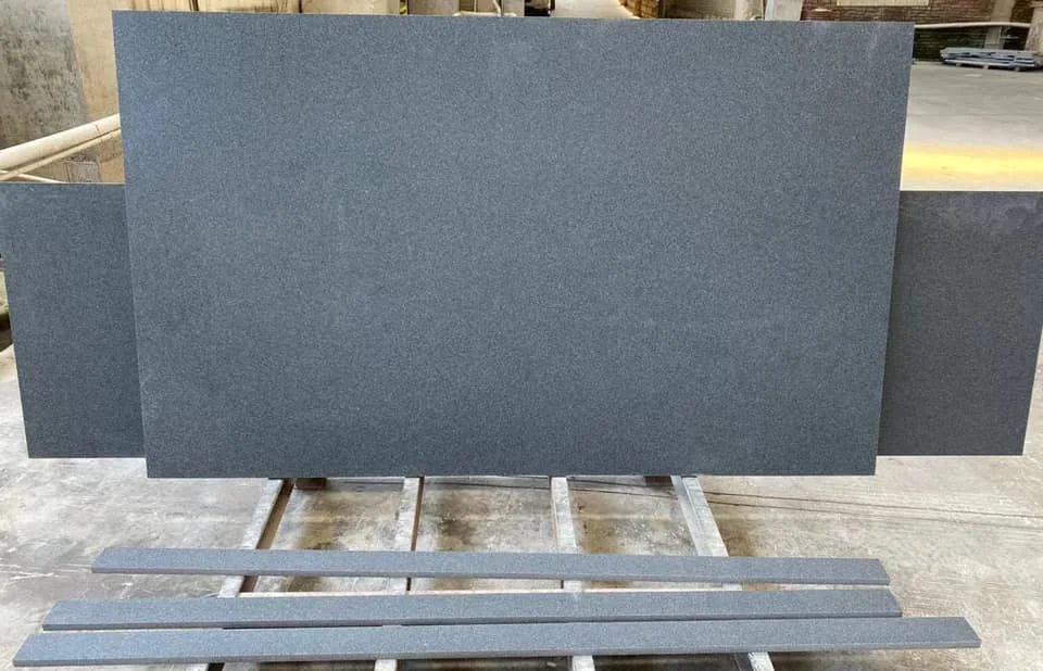 China Old G654 Padang Dark Gray Granite Tile Polished Countertops Best Quality