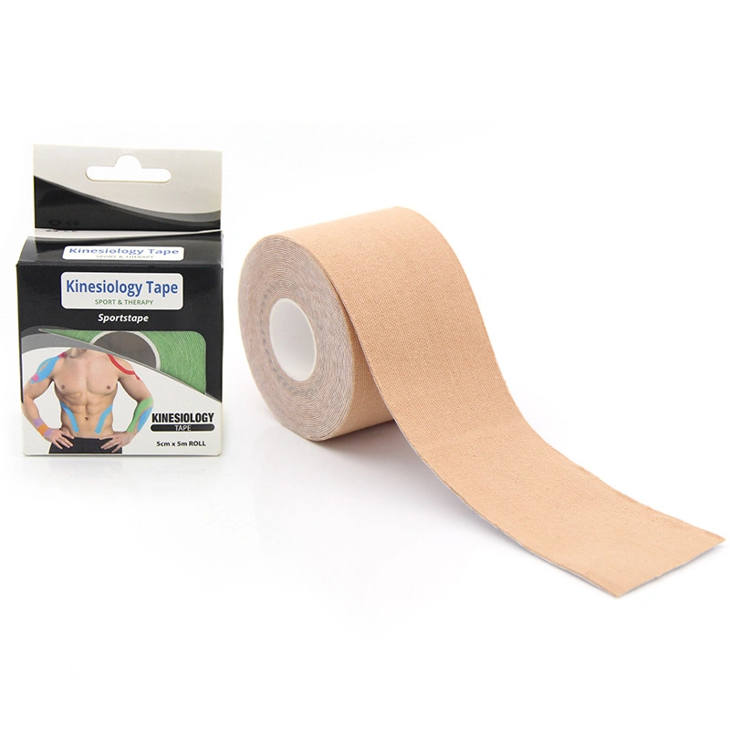 Wasserdichte Custom Elastic Gedruckt Klebstoff Tuch Atmungsaktiv Physio Therapie Sport Kinesiologieband