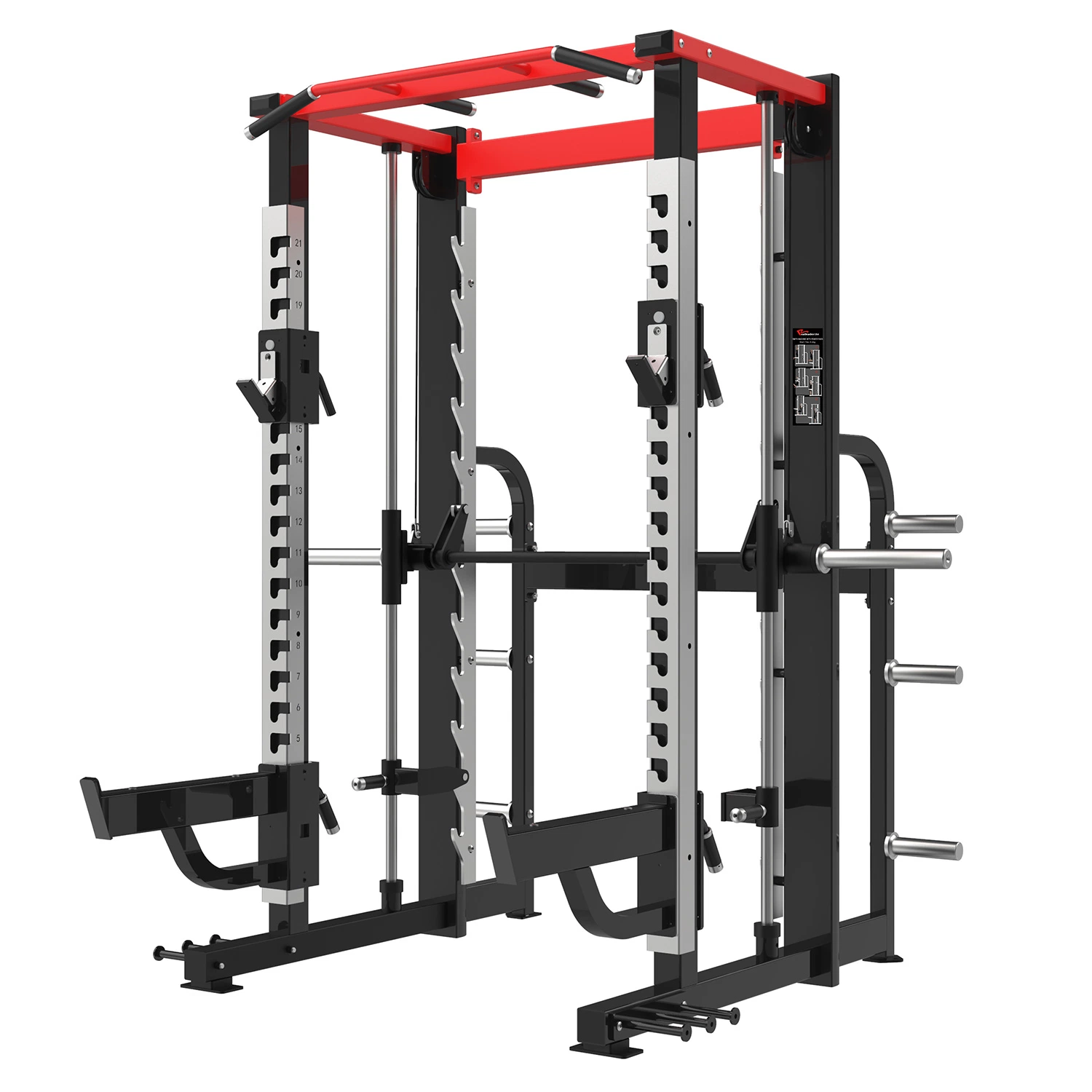 Smith Machine with Power Cage Fitness Gym Equipments (RS-1027)