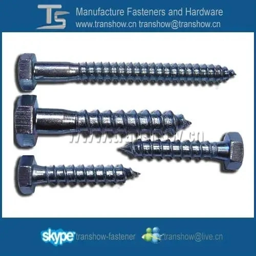 ASME B18.2.1 Hex Lag Wood Screw