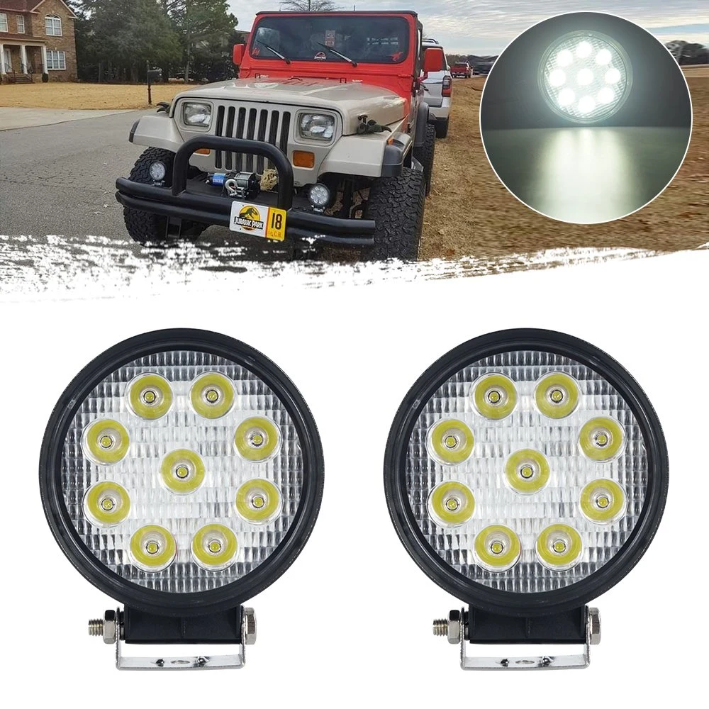 5inch Round Fog Lights Spot Beam Work Lamp Trucks Jeep LED Lights Fit for Trucks off-Road Vehicle ATV