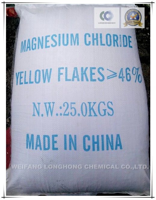 Pool Purification Chemical Magnesium Chloride / 46% Min Flakes Magnesium Chloride