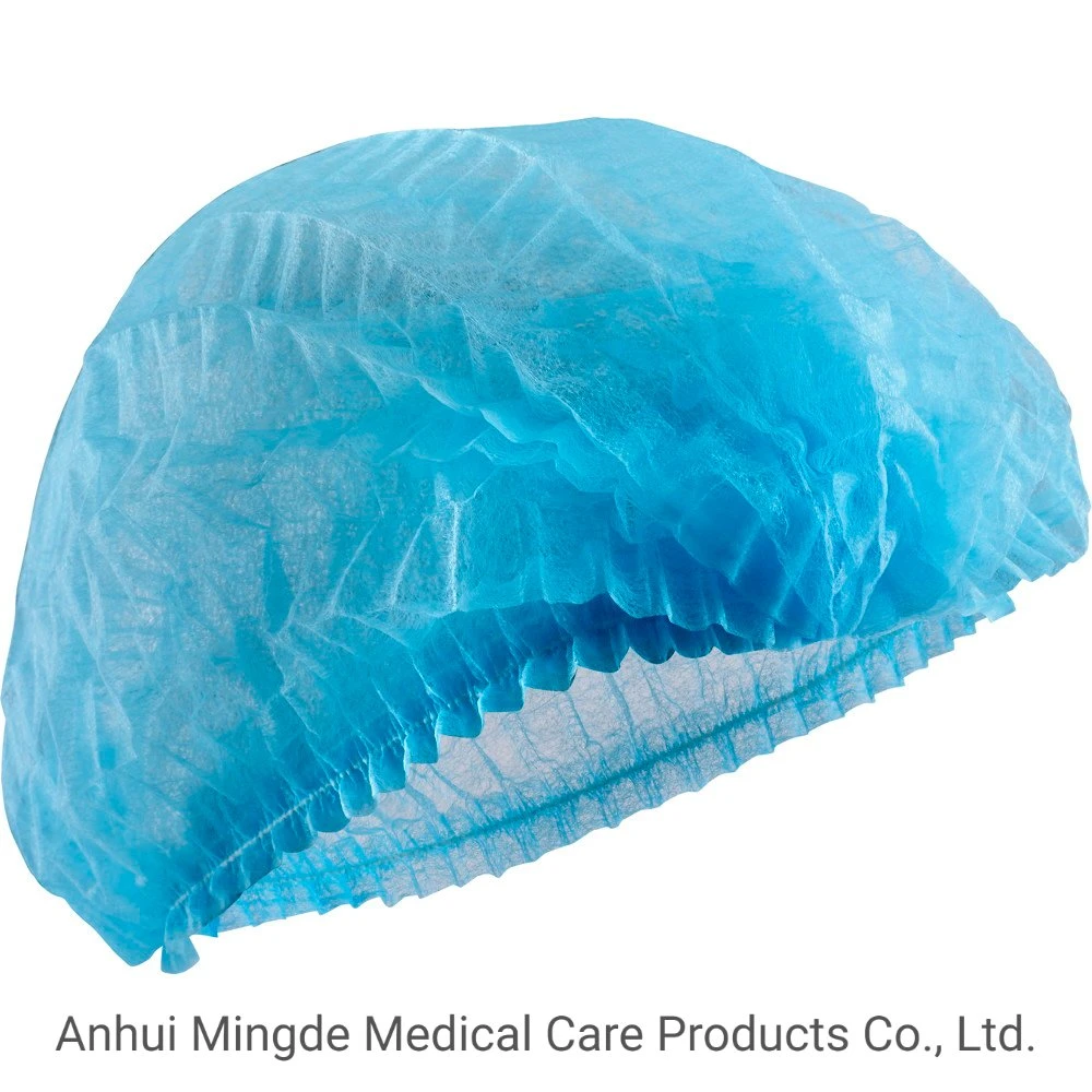 Non-Woven jetables rondes/bouffant/Mob/Clip Cap pour des raisons médicales