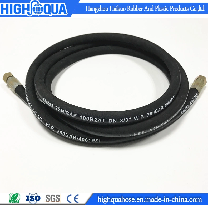 Embossed Brand Hydraulic Hose SAE R2at