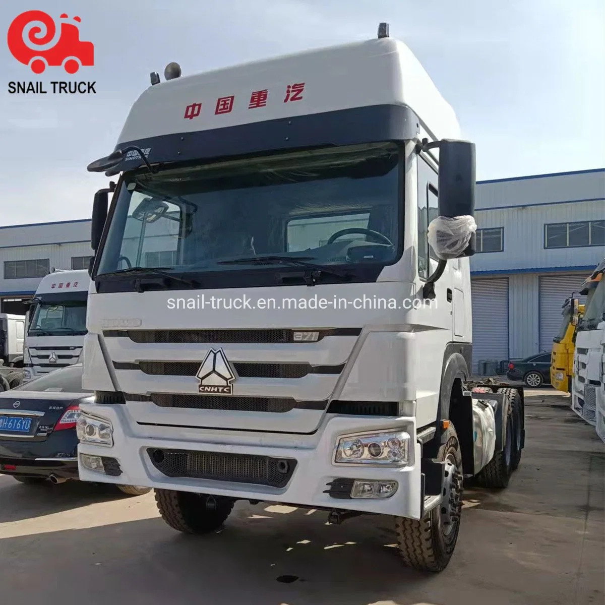 Second Hand CNG LNG Truck 420HP 10 Tyres 6X4 Tractor Truck Used Sinotruck Tractor HOWO Truck for Sale