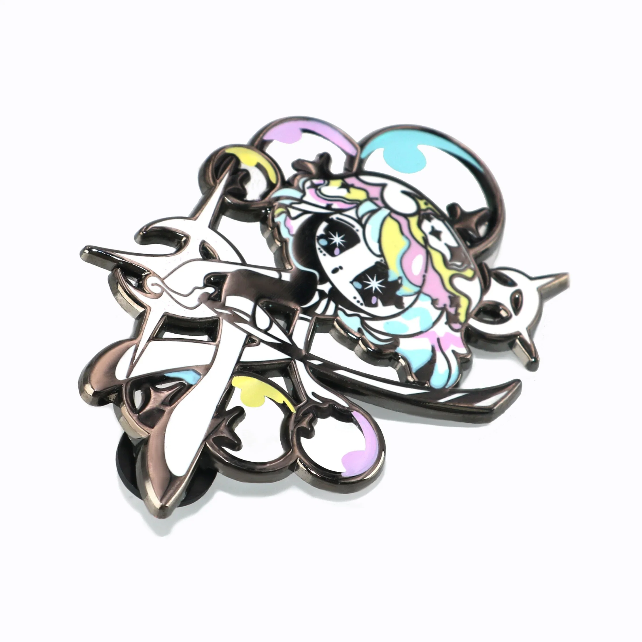 Customized Pin Manufacturer Business Gift Cartoon Character Wholesale/Supplier Designer Pin Supplier Custom Enamel Pins