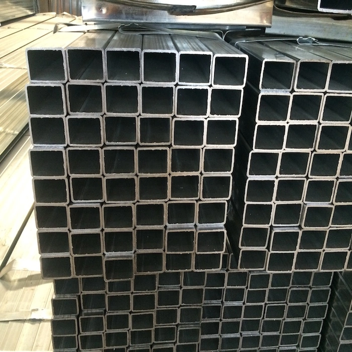 Mild Carbon Low Carbon Square Galvanized Structural ERW Rectangular Steel Pipe