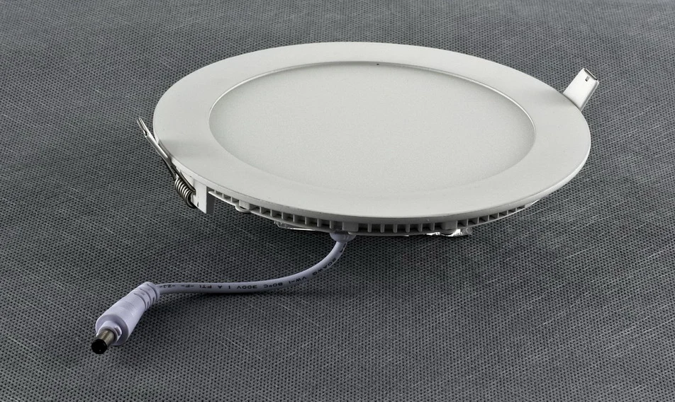 3/6/12/18/24W Round Recessed Ultra Slim LED Panel Light