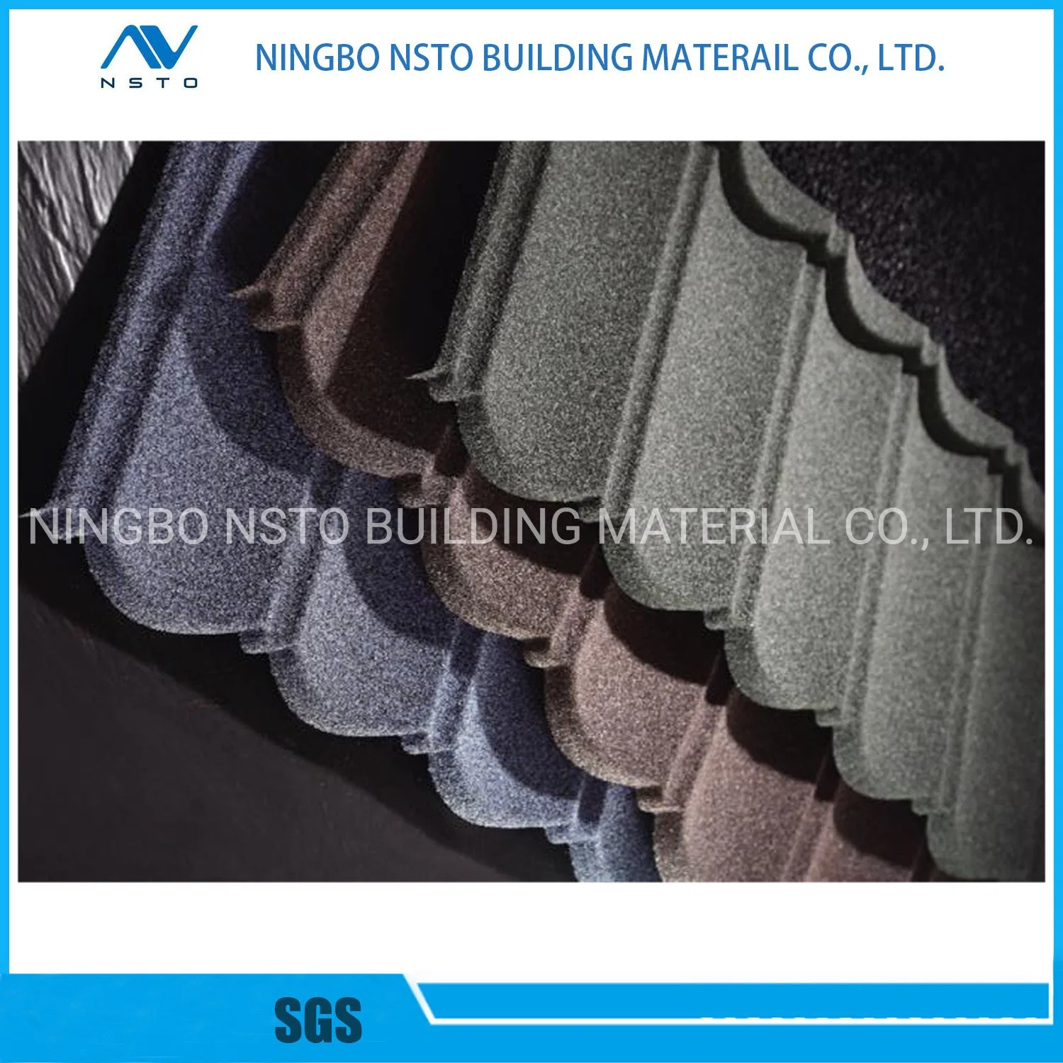 Stone Coated Steel Roofing Tile Ripple Tile