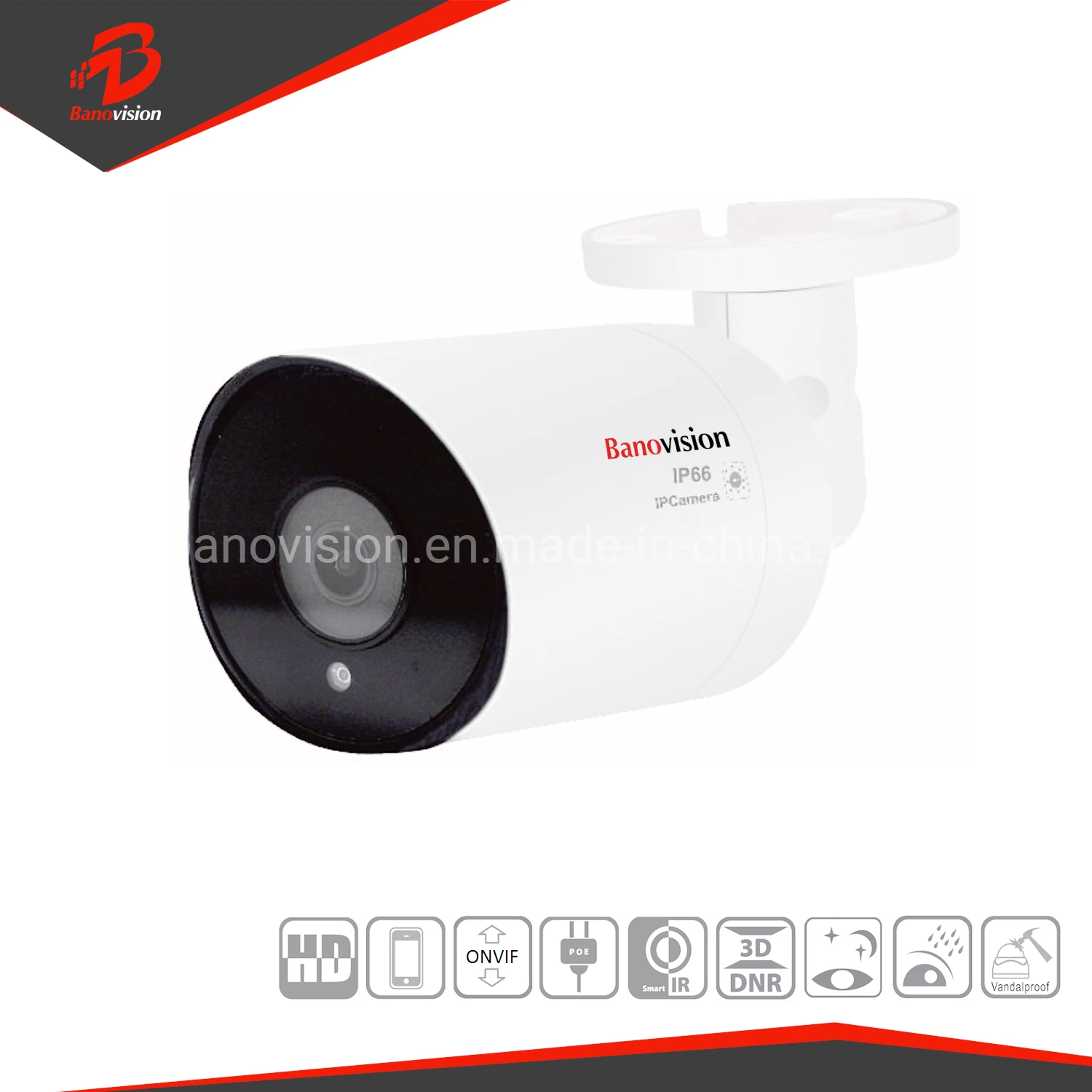 Banovision 2MP 5MP 8MP HD CCTV 4 in 1 Sony Ahd Tvi Cvi Bullet Digital Video CCTV Camera