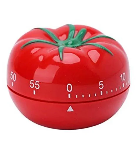 Temporizador de cocción de Tomate de Cocina de una hora de plástico