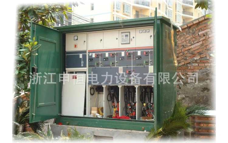 Shsrm16-12 Inflatable Sf6 Metal Fully Enclosed Fully Insulated Series Ring Network High Voltage Switchgear Set