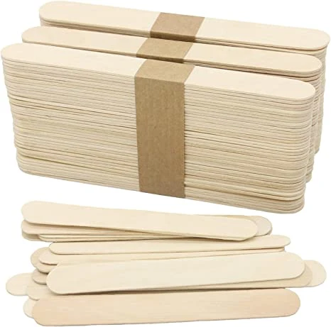 Wax Spatulas Wooden Waxing Applicator Sticks