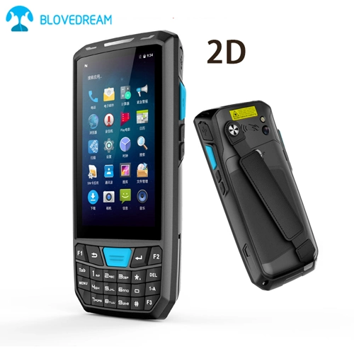 Wireless Handheld PDA Industrial Android Terminal 2D scanner de códigos de barras Recopilador de datos