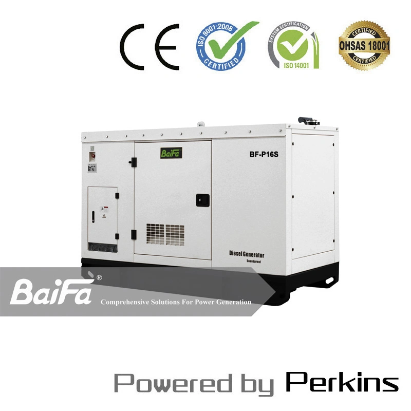 13.2kw Rental Silent Soundproof Portable Electric Power Gas/Diesel Generator Powered by Perkins Engine