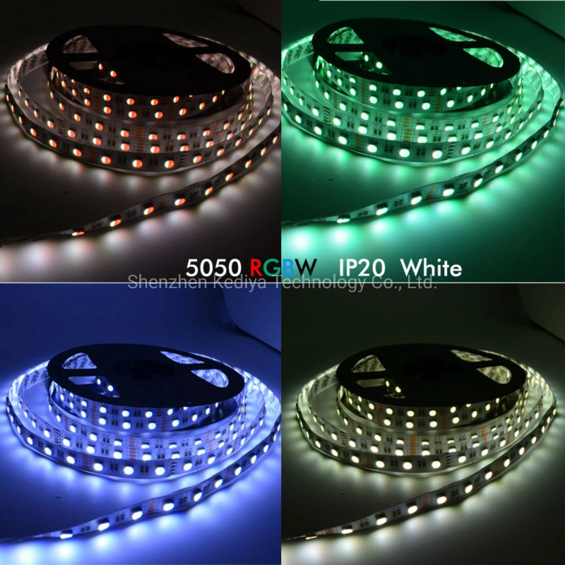 CE SMD5050 RGBW/Rgbww Flexible IP65waterproof Rope Lamp Heat Resistant LED Strip Lights