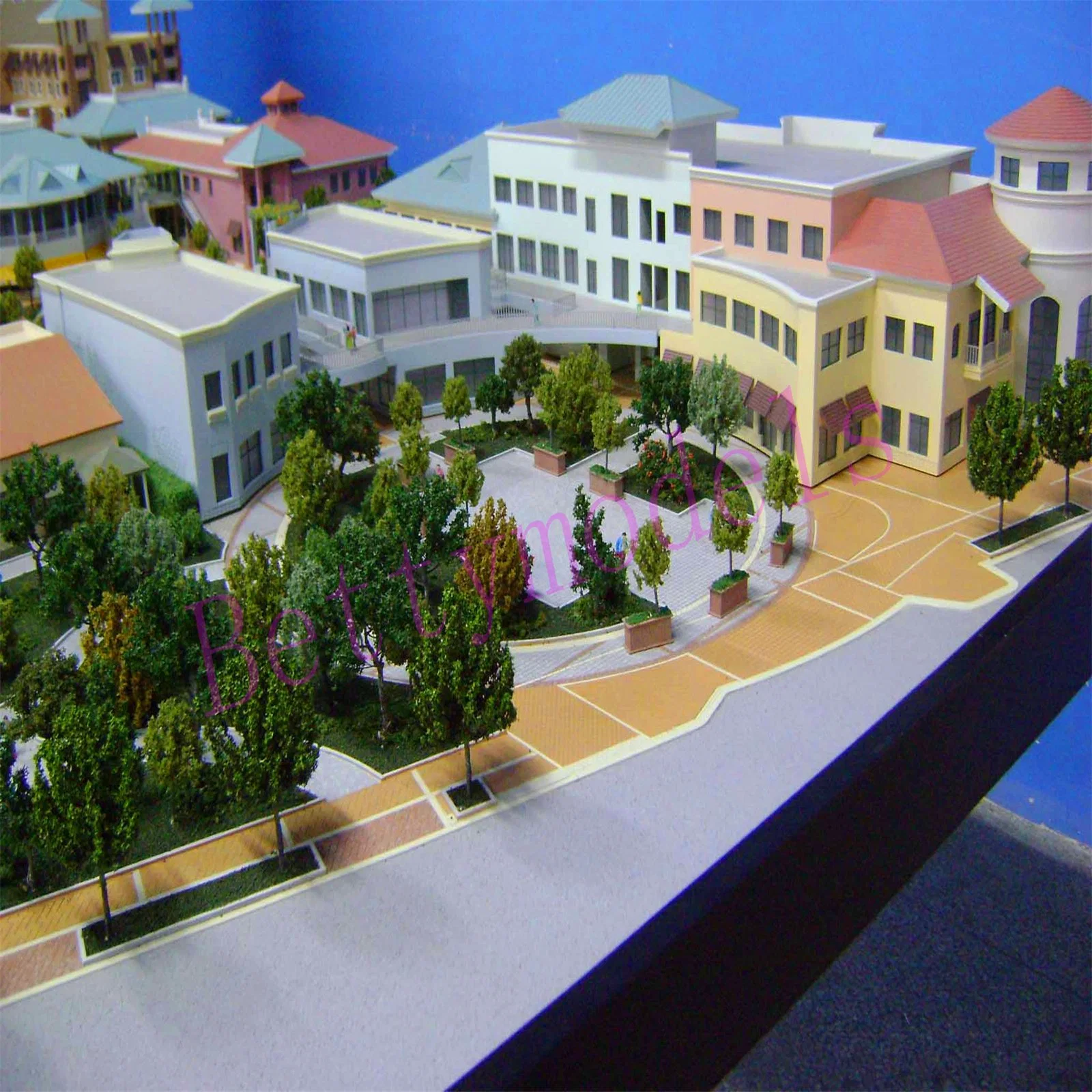 Office Building Scale Model Maker Commercial Architecture Physical Lighting Model Making